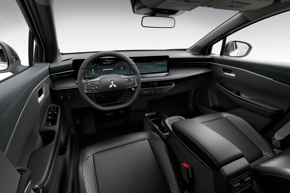 Mitsubishi Eclipse Sportback EV dashboard and digital displays