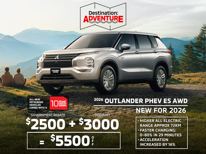 2026 Outlander PHEV ES AWD