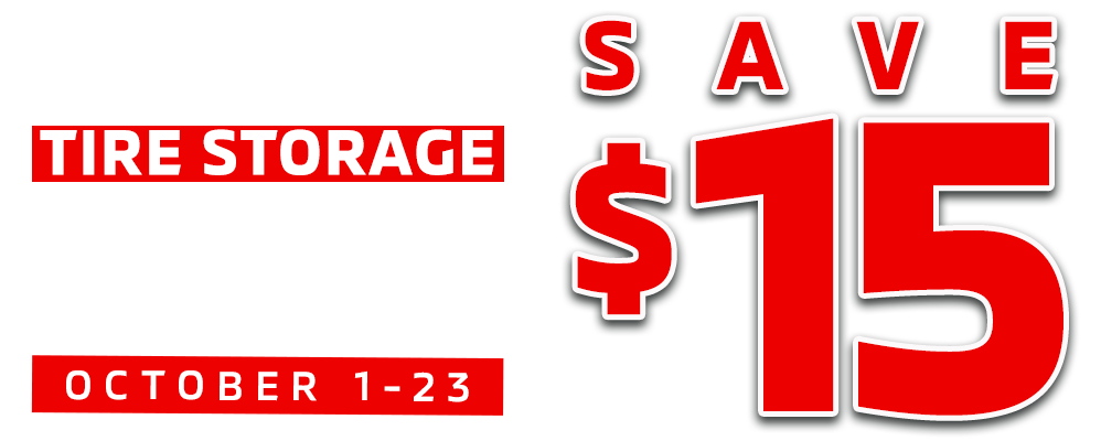 Early Bird Tire Storage Promo