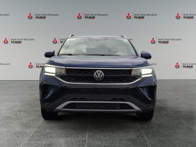 CORNFLOWER BLUE 2024 Volkswagen Taos Comfortline FWD