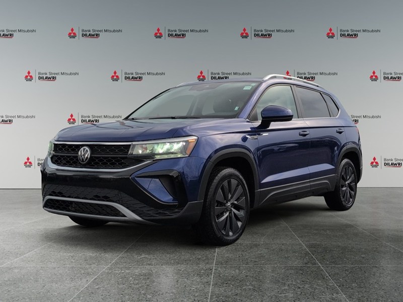 CORNFLOWER BLUE 2024 Volkswagen Taos Comfortline FWD