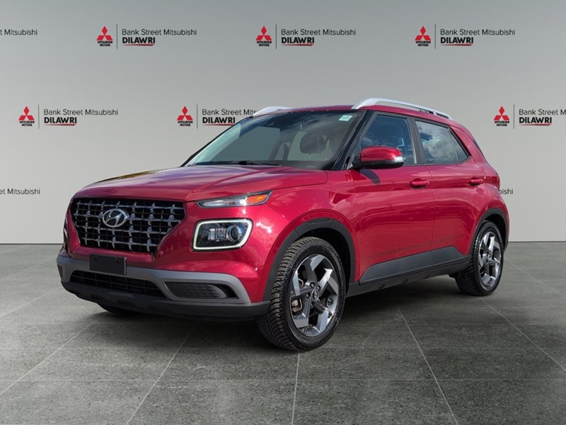 FIERY RED 2020 Hyundai Venue Ultimate w/Black Interior IVT