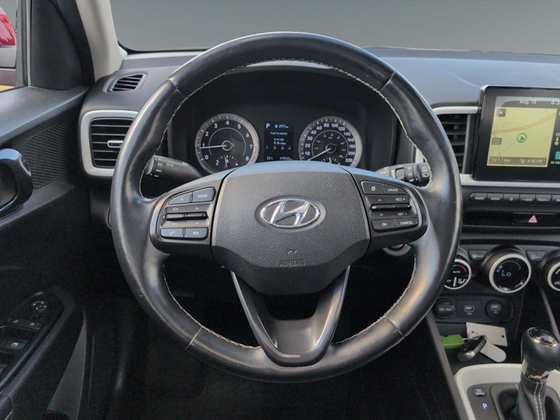 FIERY RED 2020 Hyundai Venue Ultimate w/Black Interior IVT