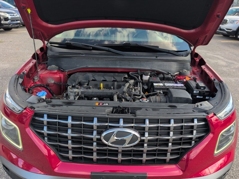 FIERY RED 2020 Hyundai Venue Ultimate w/Black Interior IVT