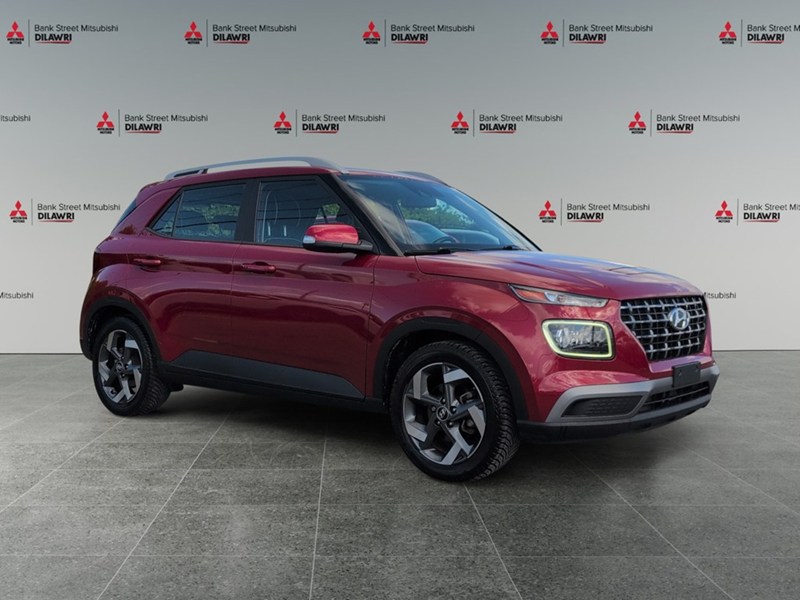 FIERY RED 2020 Hyundai Venue Ultimate w/Black Interior IVT