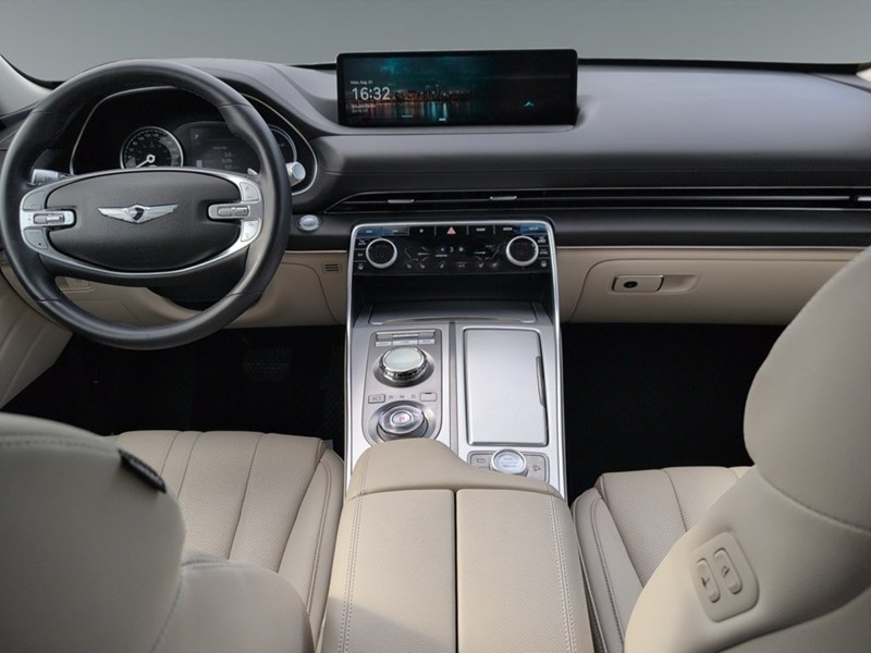 HIMALAYAN GRAY 2023 Genesis GV80 2.5T Advanced AWD