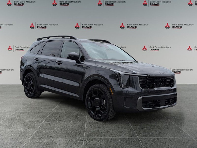 EBONY BLACK 2025 Kia Sorento X-Line AWD