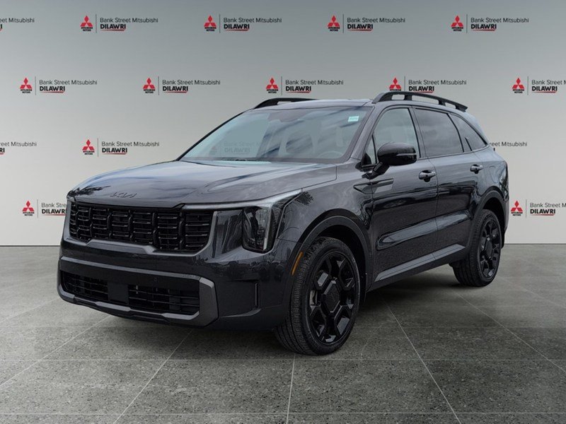 EBONY BLACK 2025 Kia Sorento X-Line AWD