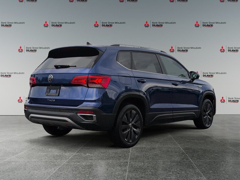 CORNFLOWER BLUE 2024 Volkswagen Taos Comfortline FWD