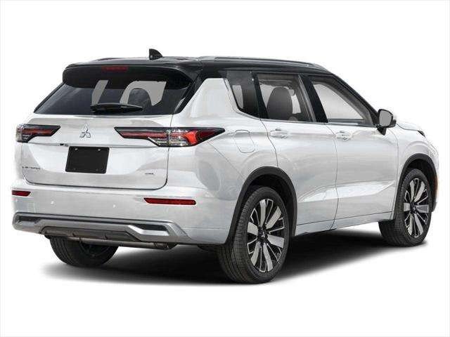 White Diamond/Black Roof 2026 Mitsubishi Outlander GT S-AWC