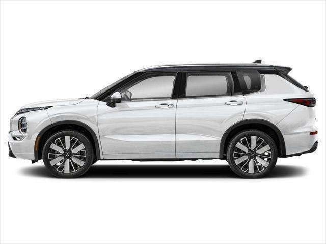 White Diamond/Black Roof 2026 Mitsubishi Outlander GT S-AWC