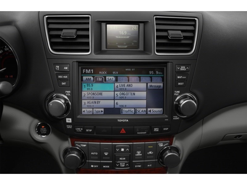 2012 Toyota Highlander 4WD 4dr Interior Shot 2