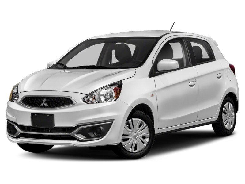 RED 2018 Mitsubishi Mirage ES CVT exterior