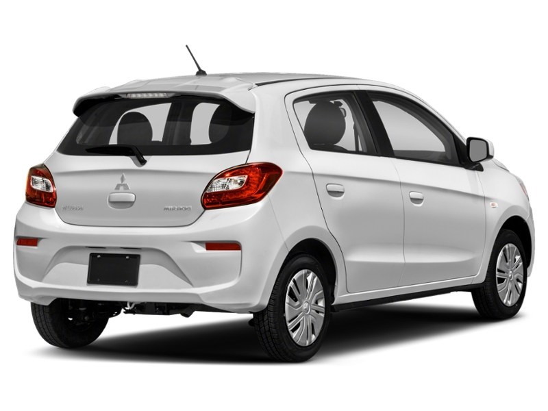 RED 2018 Mitsubishi Mirage ES CVT exterior