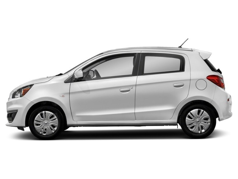 RED 2018 Mitsubishi Mirage ES CVT exterior