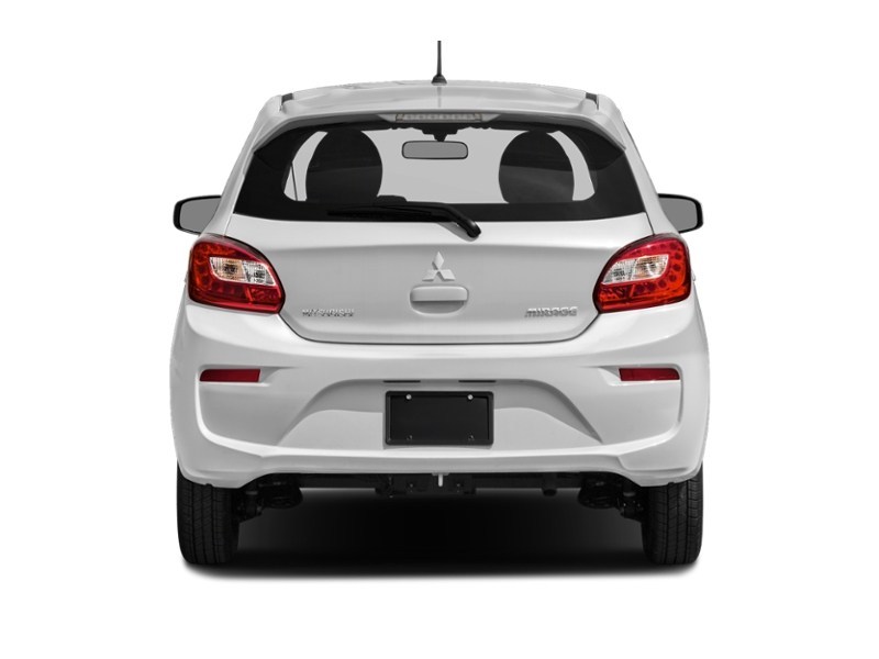 RED 2018 Mitsubishi Mirage ES CVT exterior