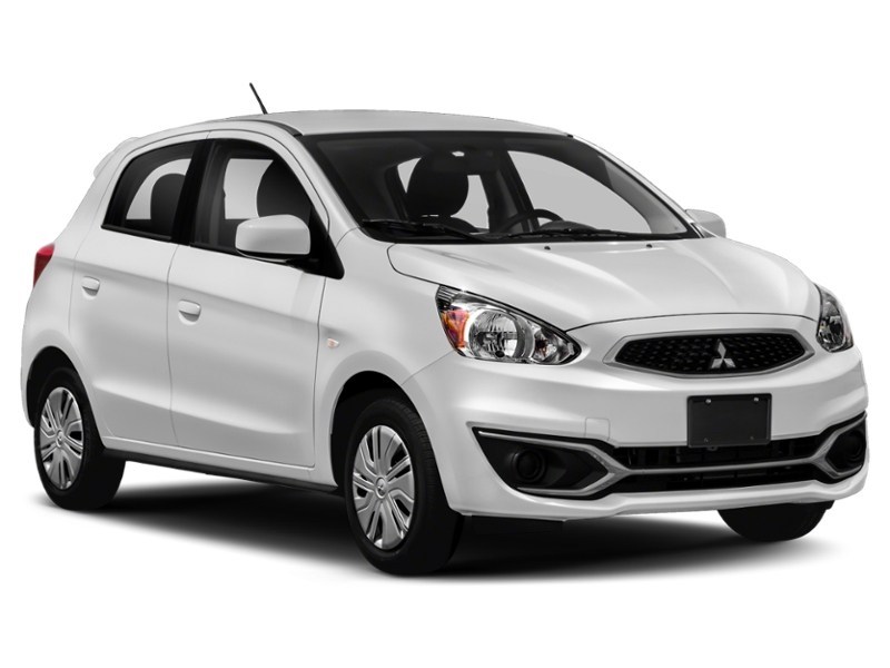 RED 2018 Mitsubishi Mirage ES CVT exterior