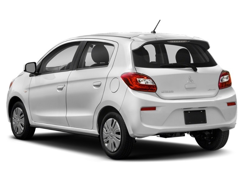 RED 2018 Mitsubishi Mirage ES CVT exterior