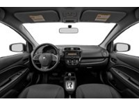 RED 2018 Mitsubishi Mirage ES CVT interior