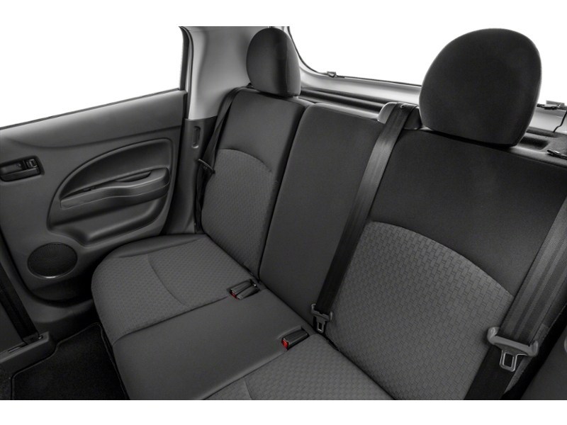 RED 2018 Mitsubishi Mirage ES CVT interior
