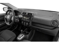 RED 2018 Mitsubishi Mirage ES CVT interior