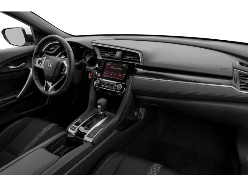 RALLYE RED 2020 Honda Civic Sport Manual interior
