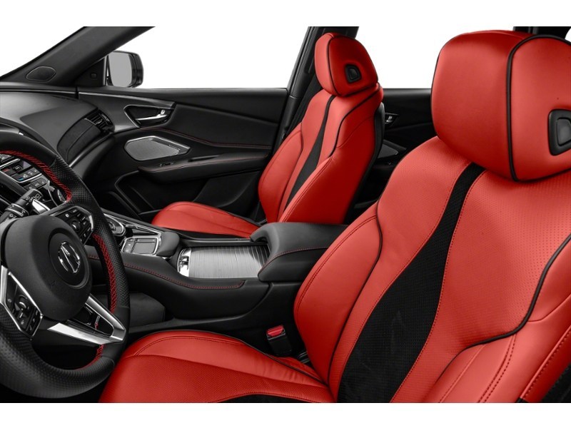 WHITE 2019 Acura RDX A-Spec AWD w/Leather interior