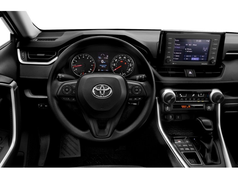 2021 Toyota RAV4 LE AWD interior