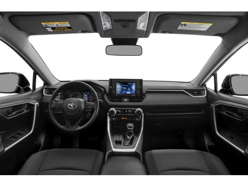 2021 Toyota RAV4 LE AWD interior