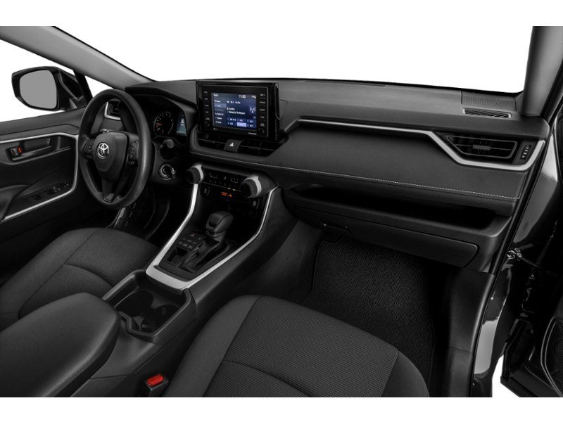 2021 Toyota RAV4 LE AWD interior