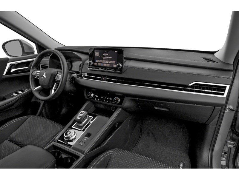 STERLING SILVER 2024 Mitsubishi Outlander LE S-AWC interior