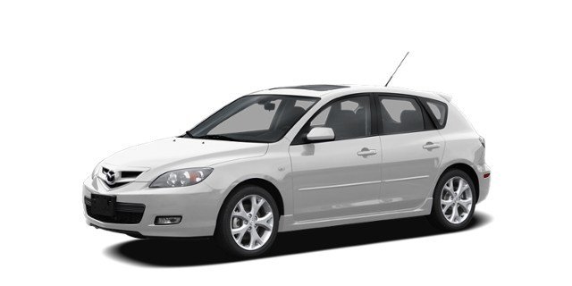Crystal White Pearl [White] 2008 Mazda Mazda3 Sport GS (A5) exterior