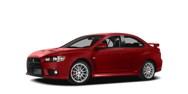 2010 Mitsubishi Lancer Evolution Rally Red Metallic [Red]