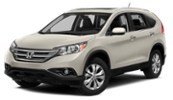 Diamond White Pearl [White] 2014 Honda CR-V Touring exterior