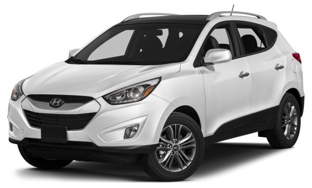 Winter White [White] 2015 Hyundai Tucson GL (A6) exterior