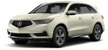 Majestic White Pearl [White] 2017 Acura MDX Base exterior