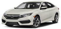 Diamond White Pearl [White] 2017 Honda Civic LX (M6) exterior