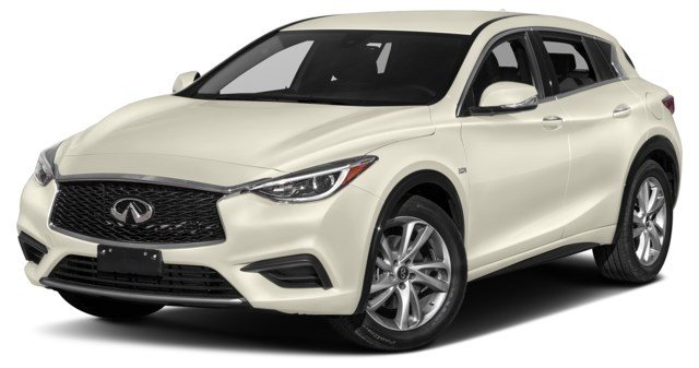 Majestic White Pearl [White] 2018 INFINITI QX30 LUXE (DCT) exterior