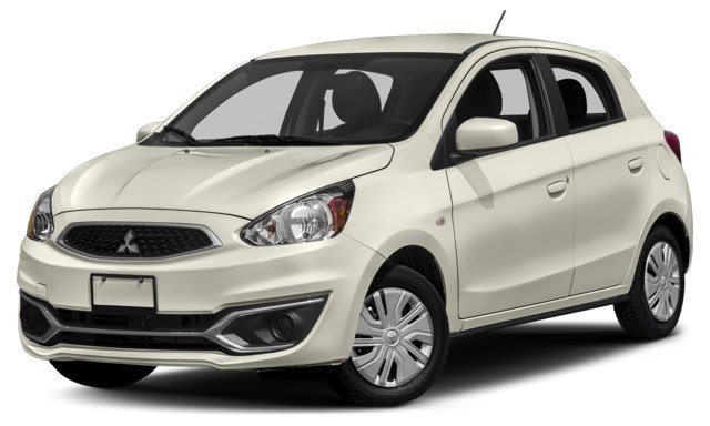 Pearl White [White] 2017 Mitsubishi Mirage ES exterior