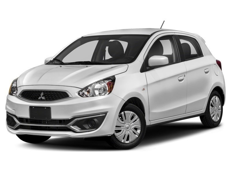 2018 Mitsubishi Mirage ES CVT Pearl White  Shot 1