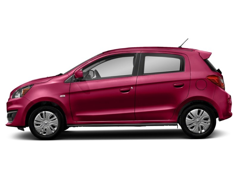 Wine Red 2018 Mitsubishi Mirage ES CVT exterior