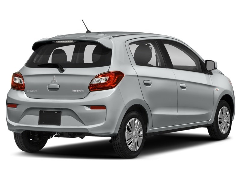 2018 Mitsubishi Mirage ES CVT Starlight Silver  Shot 5