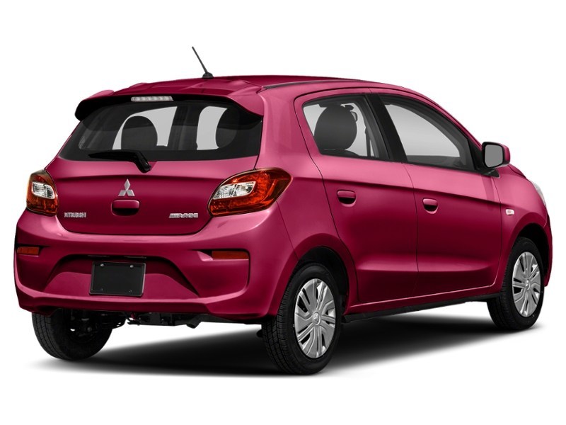 Wine Red 2018 Mitsubishi Mirage ES CVT exterior
