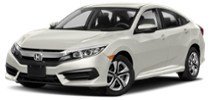 Polar White [White] 2018 Honda Civic LX (M6) exterior