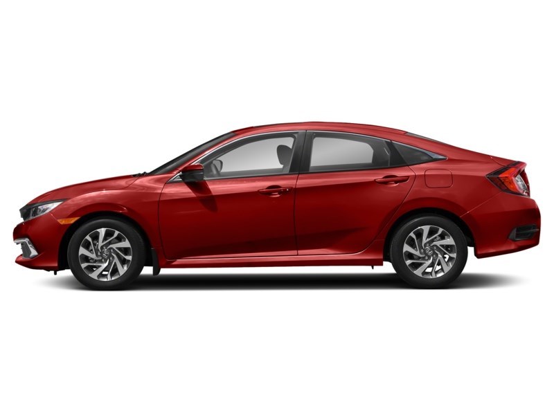 2021 Honda Civic EX CVT Rallye Red  Shot 5
