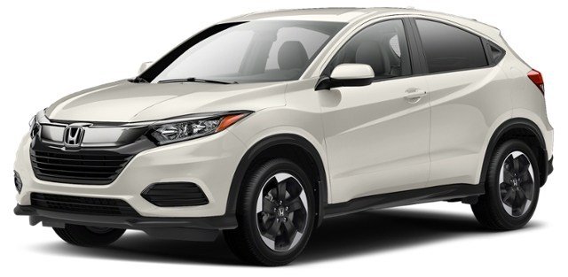 Platinum White Pearl [White] 2019 Honda HR-V LX exterior