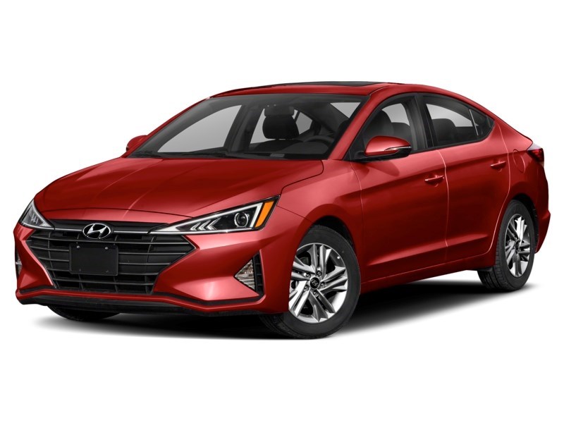 2020 Hyundai Elantra Preferred IVT Fiery Red  Shot 4