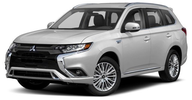 Pearl White [White] 2020 Mitsubishi Outlander Plug-In Hybrid SE exterior