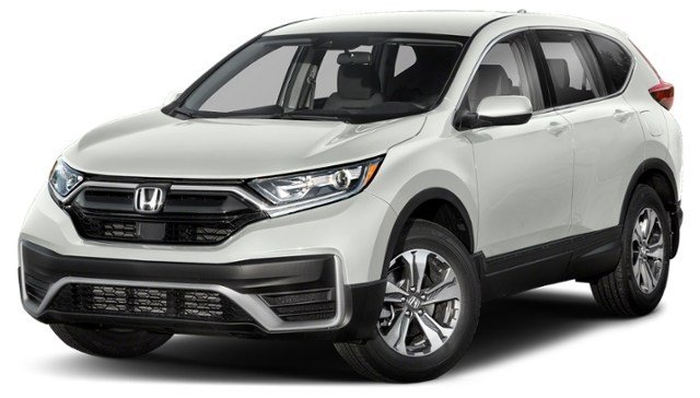Platinum White Pearl [White] 2021 Honda CR-V LX exterior