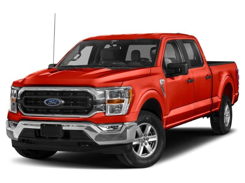Orange 2023 Ford F-150 XLT 4WD SuperCrew 5.5' Box exterior